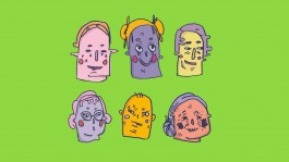 fanpost illustration cute faces