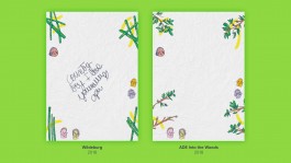 Fanpost design for the a4 paper